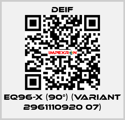 EQ96-x (90°) (Variant 2961110920 07) Deif