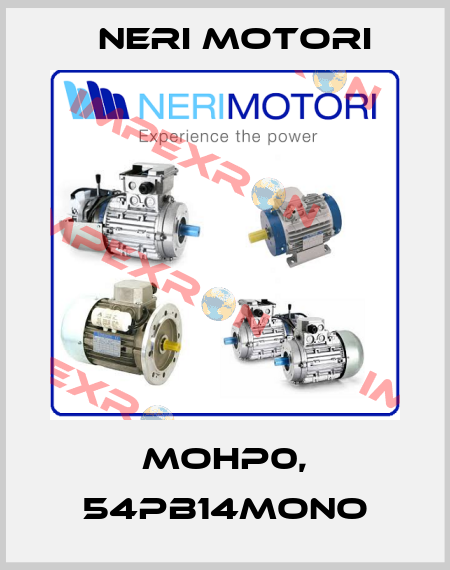 MOHP0, 54PB14MONO Neri Motori