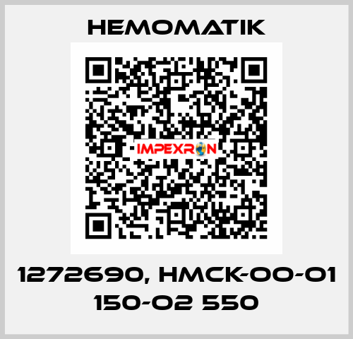1272690, HMCK-OO-O1 150-O2 550 Hemomatik