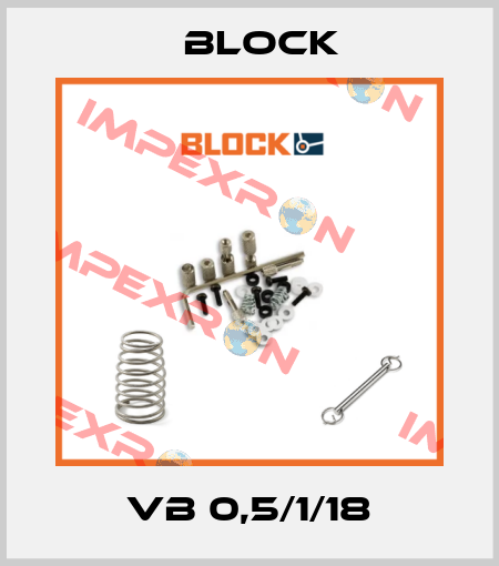 VB 0,5/1/18 Block