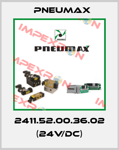 2411.52.00.36.02 (24V/DC) Pneumax