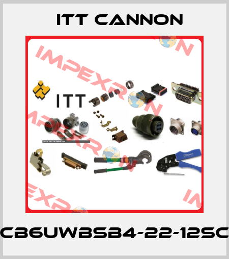 CB6UWBSB4-22-12SC Itt Cannon