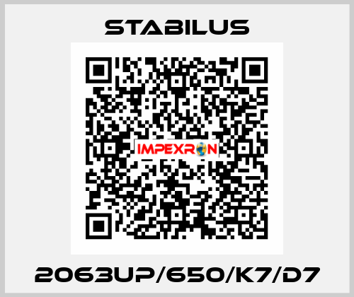 2063UP/650/K7/D7 Stabilus