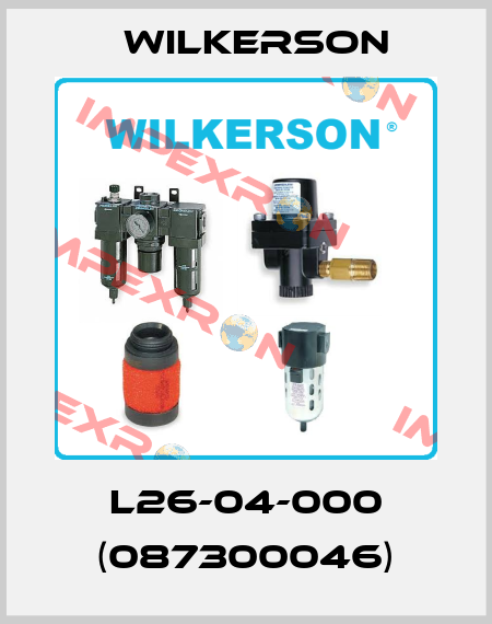 L26-04-000 (087300046) Wilkerson