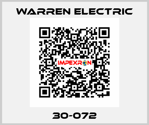 30-072 WARREN ELECTRIC