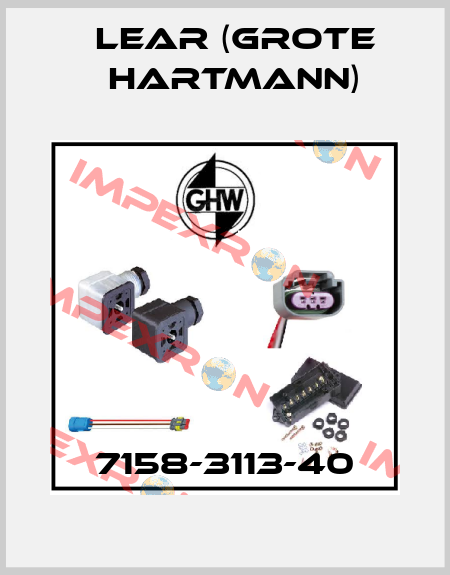 7158-3113-40 Lear (Grote Hartmann)
