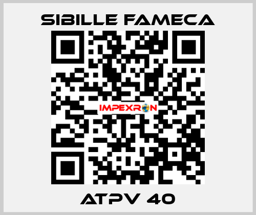 ATPV 40 Sibille Fameca