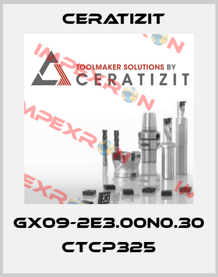 GX09-2E3.00N0.30 CTCP325 Ceratizit