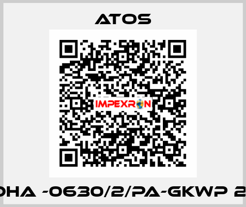 DHA -0630/2/PA-GKWP 21 Atos