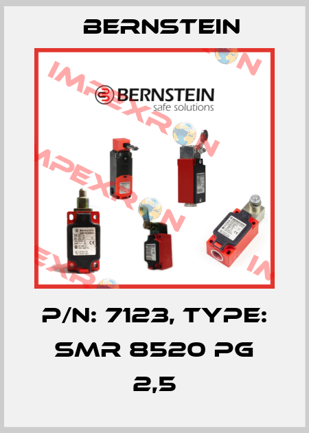 P/N: 7123, Type: SMR 8520 PG 2,5 Bernstein