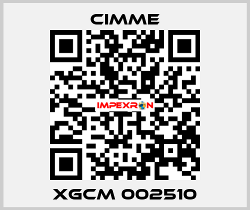 XGCM 002510 Cimme