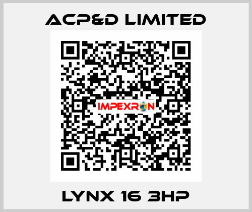LYNX 16 3HP ACP&D LIMITED