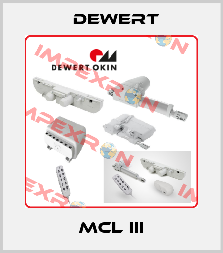 MCL III DEWERT