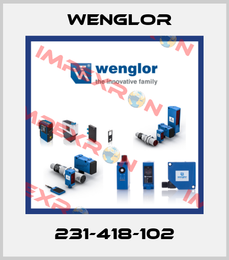 231-418-102 Wenglor