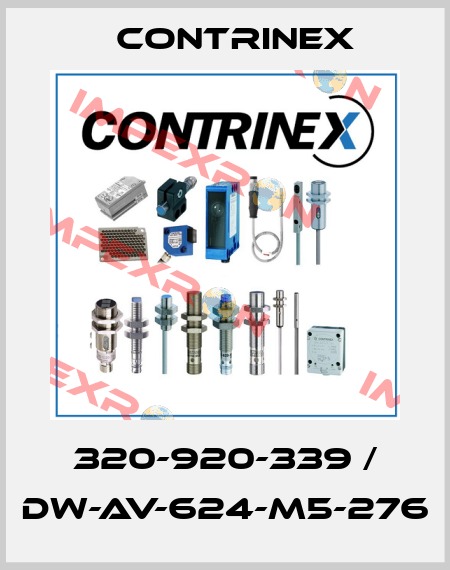 320-920-339 / DW-AV-624-M5-276 Contrinex