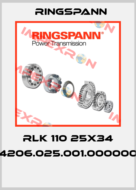 RLK 110 25X34 4206.025.001.000000  Ringspann