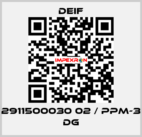 2911500030 02 / PPM-3 DG Deif