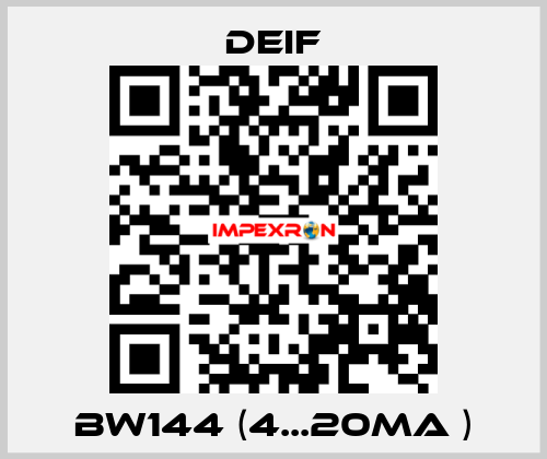 BW144 (4...20mA ) Deif