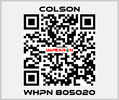 WHPN 805020 Colson