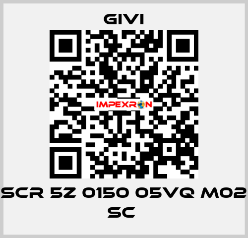 SCR 5Z 0150 05VQ M02 SC  Givi