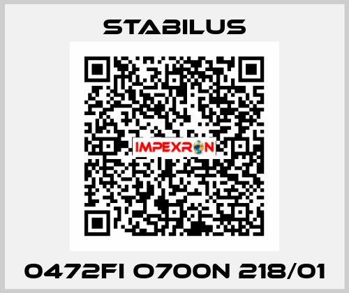 0472FI O700N 218/01 Stabilus