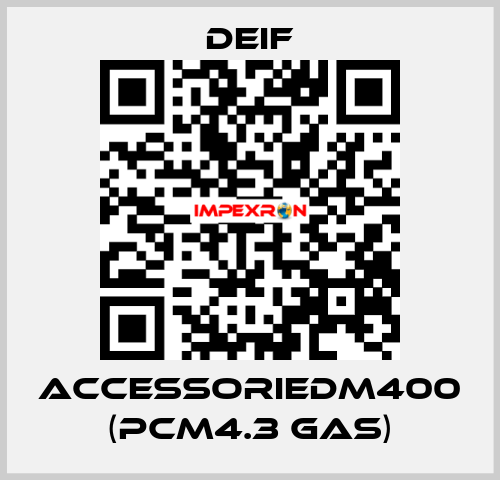 AccessorieDM400 (PCM4.3 GAS) Deif