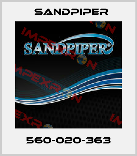 560-020-363 Sandpiper