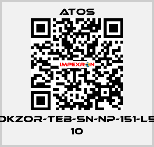 dkzor-teb-sn-np-151-l5 10 Atos