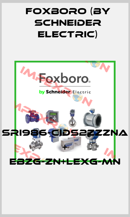 SRI986-CIDS2ZZZNA + EBZG-ZN+LEXG-MN Foxboro (by Schneider Electric)