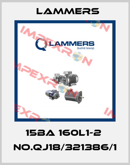 15BA 160L1-2  No.QJ18/321386/1 Lammers