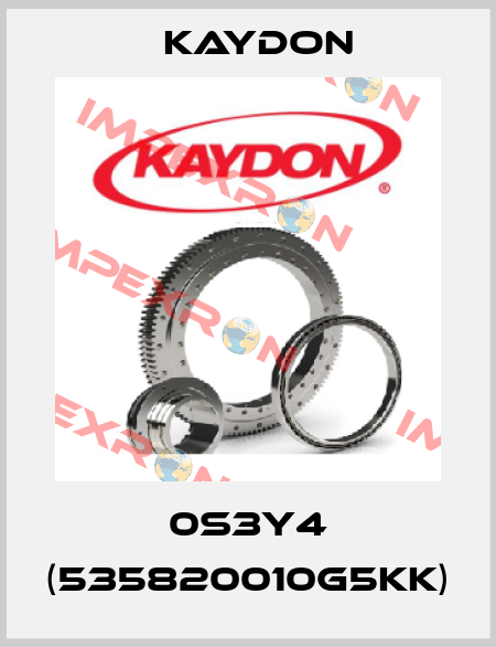 0S3Y4 (535820010G5KK) Kaydon