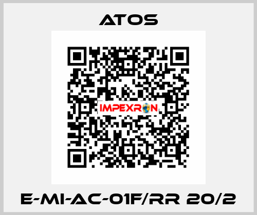 E-MI-AC-01F/RR 20/2 Atos