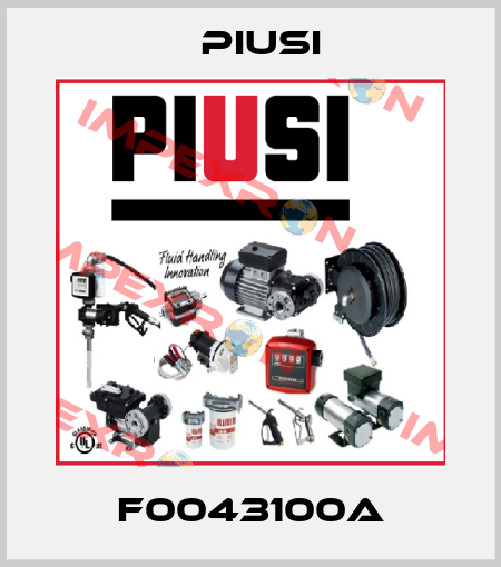 F0043100A Piusi
