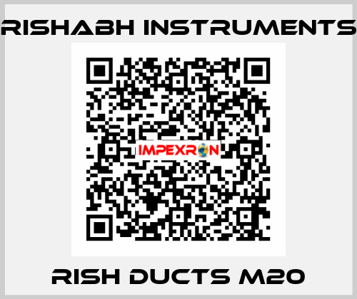 RISH DUCTS M20 Rishabh Instruments