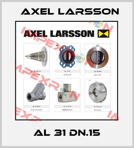 AL 31 DN.15 AXEL LARSSON