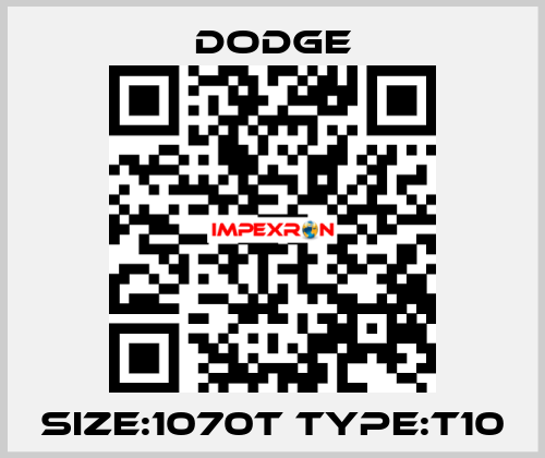 Size:1070T Type:T10 Dodge