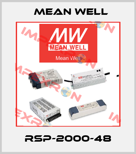 RSP-2000-48 Mean Well