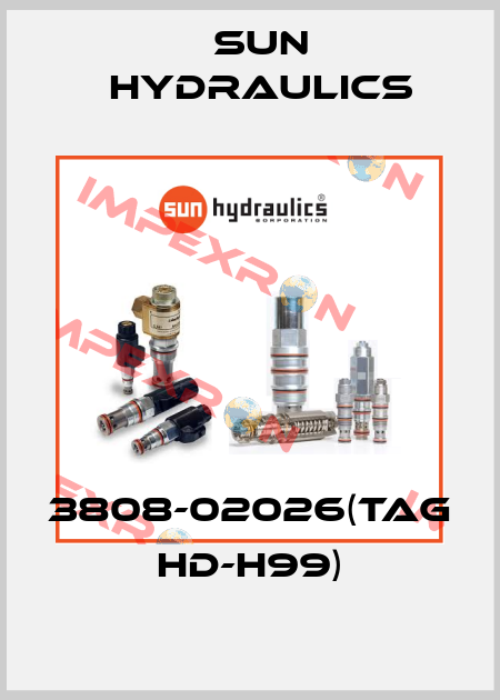 3808-02026(TAG HD-H99) Sun Hydraulics