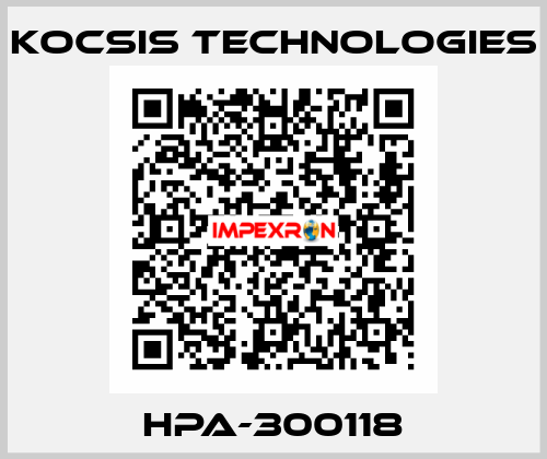 HPA-300118 KOCSIS TECHNOLOGIES