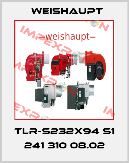 TLR-S232x94 S1 241 310 08.02 Weishaupt