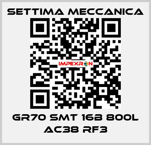 GR70 SMT 16B 800L AC38 RF3 Settima Meccanica