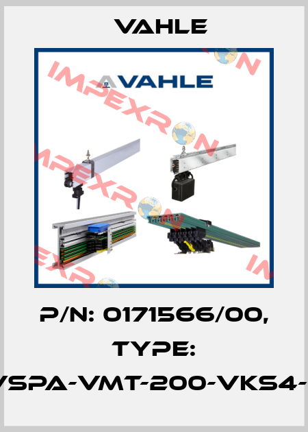 P/n: 0171566/00, Type: VSPA-VMT-200-VKS4-L Vahle