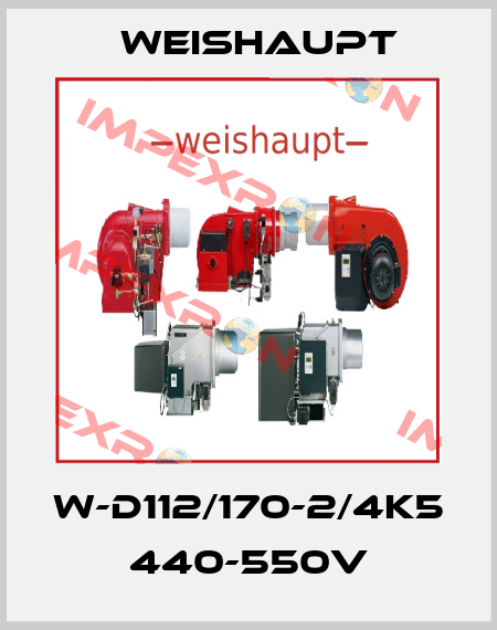 W-D112/170-2/4K5 440-550V Weishaupt