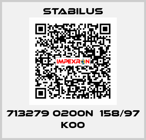 713279 0200N  158/97 K00 Stabilus