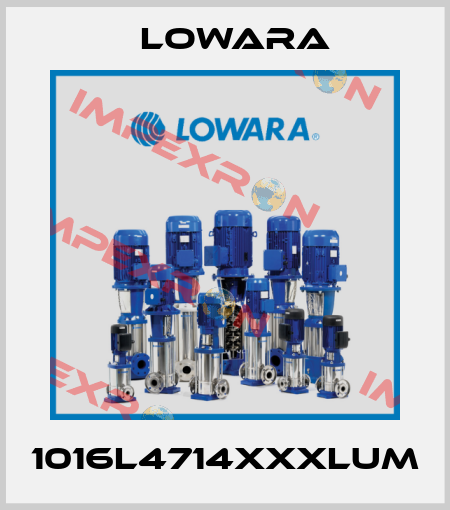 1016L4714XXXLUM Lowara