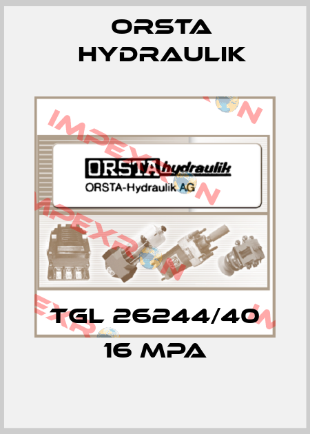 tgl 26244/40 16 MPA Orsta Hydraulik