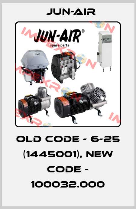 old code - 6-25 (1445001), new code - 100032.000 Jun-Air