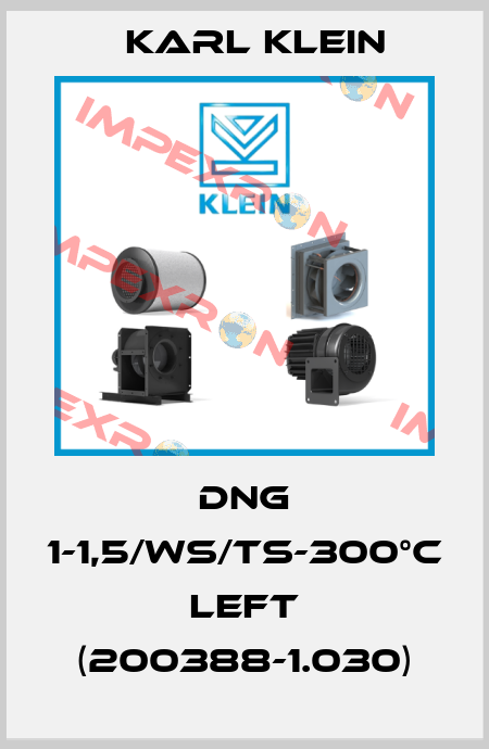 DNG 1-1,5/WS/TS-300°C left (200388-1.030) Karl Klein