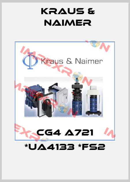 CG4 A721 *UA4133 *FS2 Kraus & Naimer