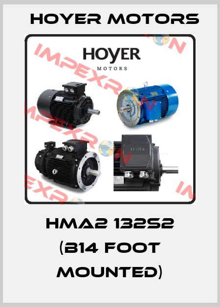 HMA2 132S2 (B14 foot mounted) Hoyer Motors